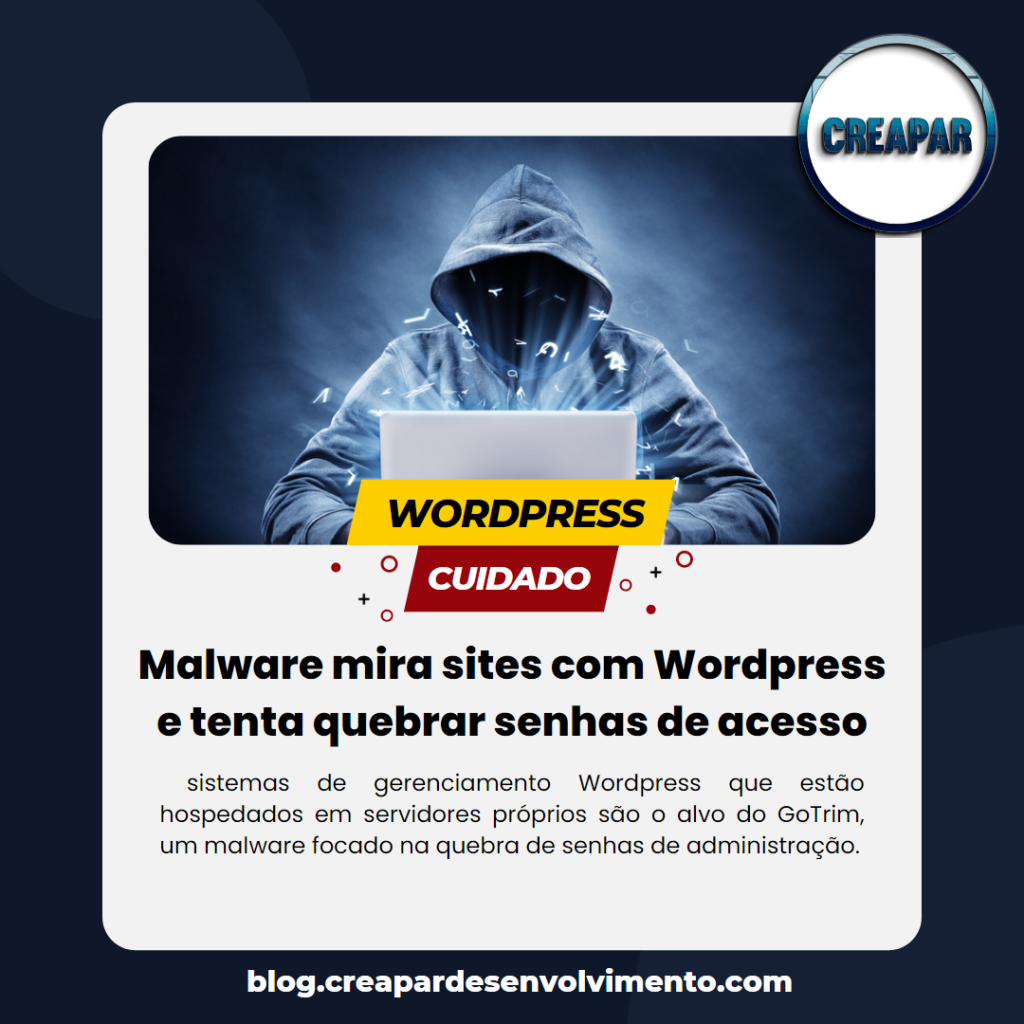 Malware mira sites com Wordpress e tenta quebrar senhas de acesso